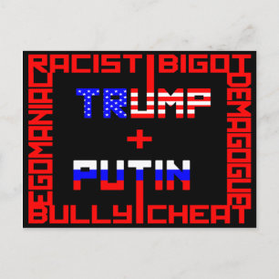 Trump+Putin Vykort