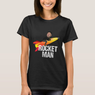 Trump Raketman Kim Jong Un Nordkorea Roligt T Shirt