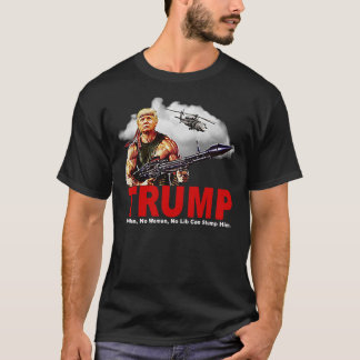 Trump Rambo America Republican Humor Patriotic T S Shirt