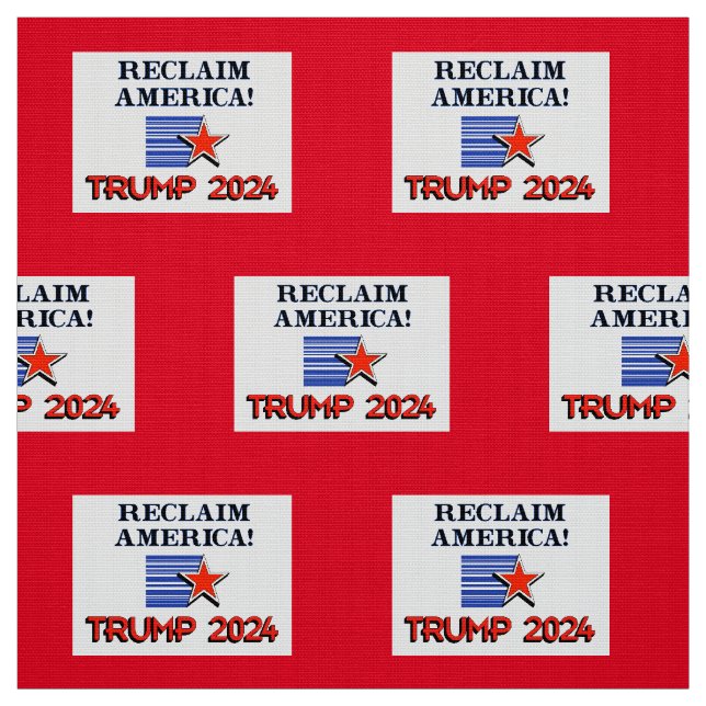 Trump Reclaim America Tyg (Provkarta)