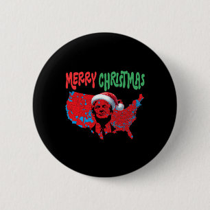 Trump Red Election Karta God jul Trump Winne Knapp
