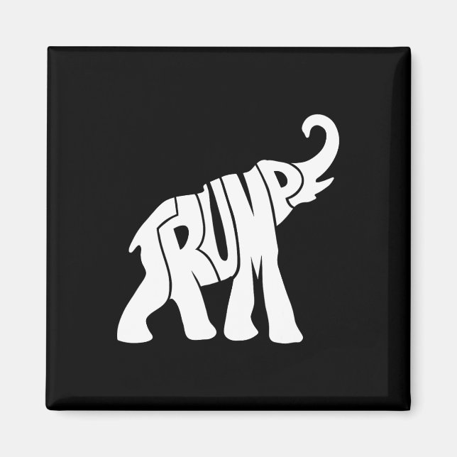 Trump Republican Elephant Shirt for Supporters Magnet (Framsidan)