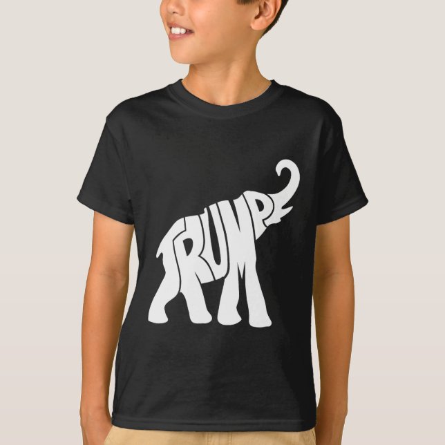 Trump Republican Elephant Shirt for Supporters T (Framsida)