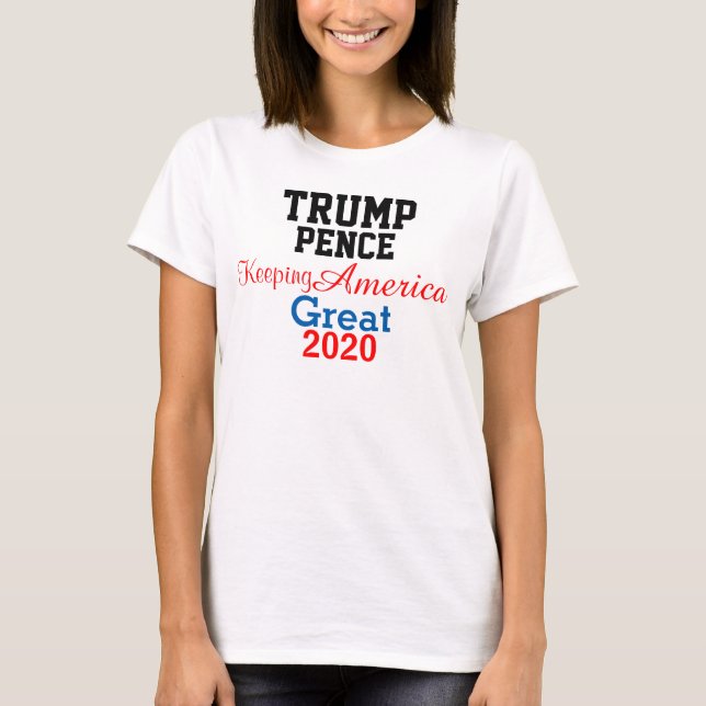 Trump Republicans 2020 T Shirt (Framsida)