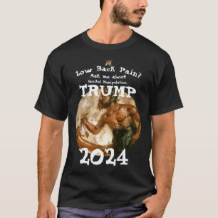 Trump Republikan Tala om genital manipulation T Shirt