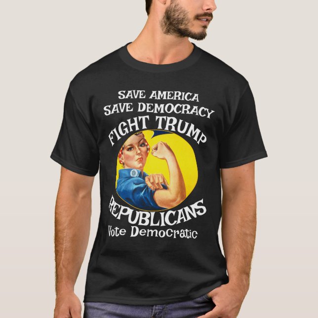 Trump Republikanernas Bröllopsfest Övningsmiddag T Shirt (Framsida)