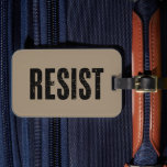 Trump ResistTrump Protest Anti Public Protest Bagagebricka<br><div class="desc">Trump ResistTrump Protest Anti Public Protest</div>