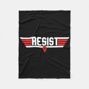 Trump ResistTrump Protest Anti Public Protest Fleecefilt