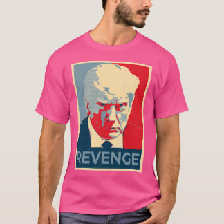 Trump Revenge Mugshot Real Officiell Prison Mugg S T Shirt