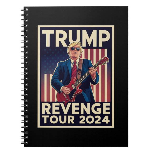 Trump Revenge Tour 2024 Politiskt val 2024 Anteckningsbok (Framsidan)