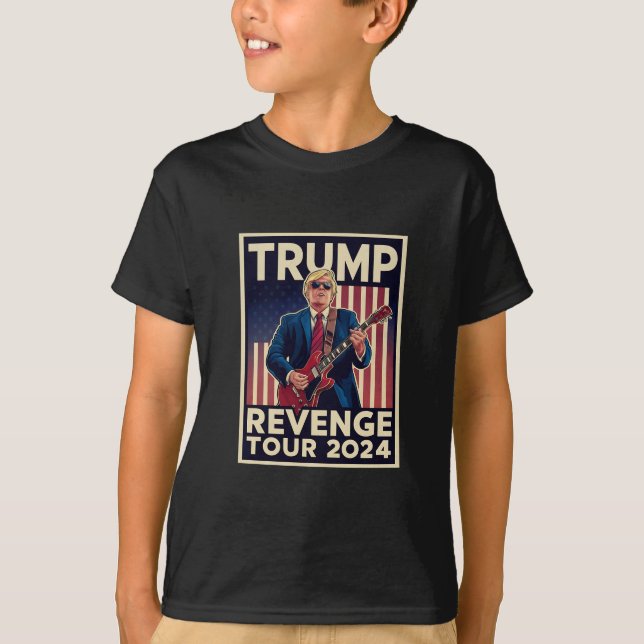 Trump Revenge Tour 2024 Politiskt val 2024 T Shirt (Framsida)