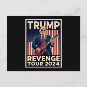Trump Revenge Tour 2024 Politiskt val 2024 Vykort