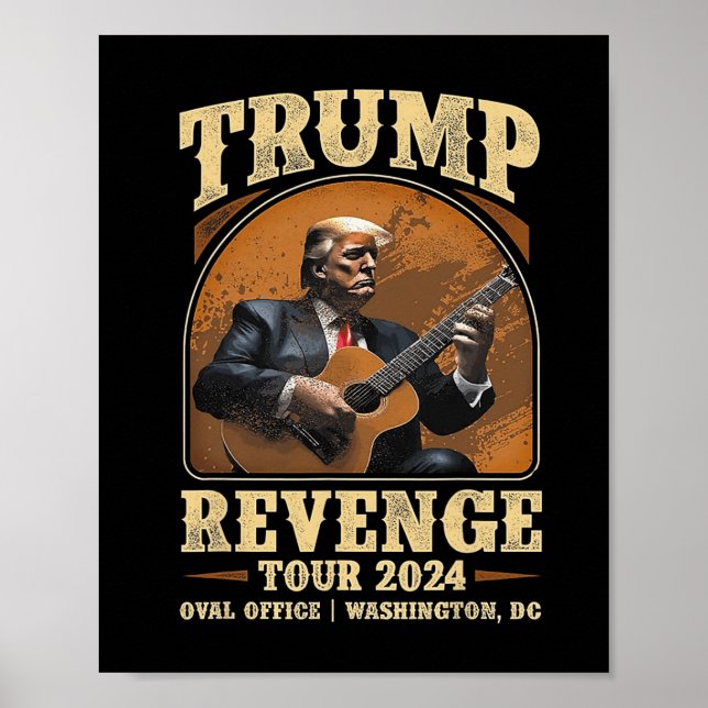 Trump Revenge Tour 2024 Poster (Framsidan)