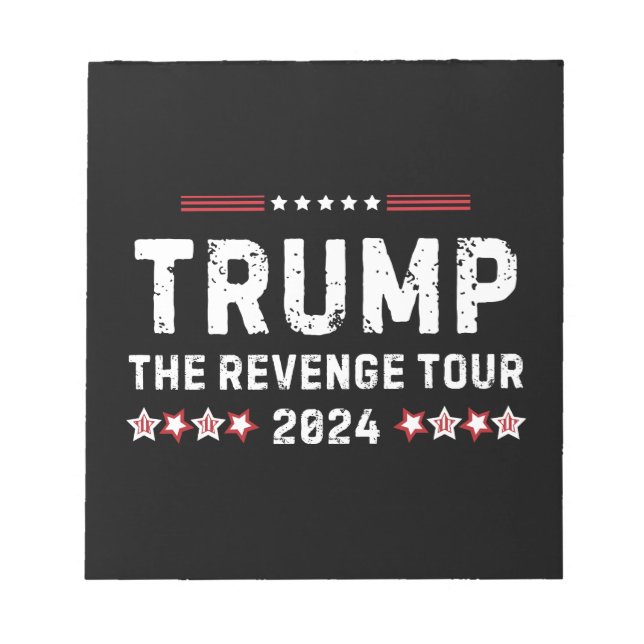 Trump Revenge Tour 2024 President Anteckningsblock (Framsida)