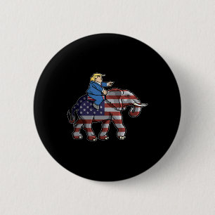 Trump Riding Elephant Republicans Shirt Gift Knapp