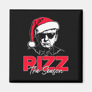 Trump Rizz The Season Funny Trump 2024 Julafton Ro Magnet