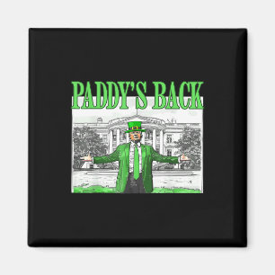 Trump Rolig St Patricks Day St Pattys Day Dansar Magnet