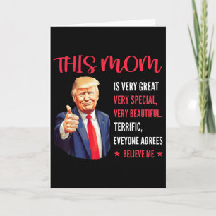 Trump roliga citat mors dag Denna mamma är mycket Kort