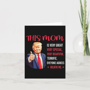 Trump roliga citat mors dag Denna mamma är mycket Kort