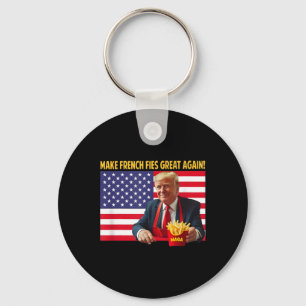 Trump Roliga Gör Pommes Great Again Trump Mega 202 Nyckelring