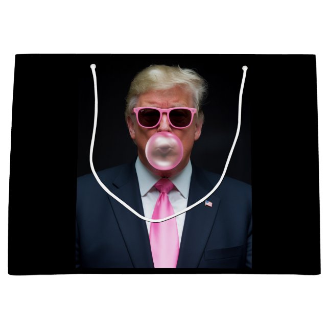 Trump Rosa Bubble Gum President 47 USA (Framsidan)