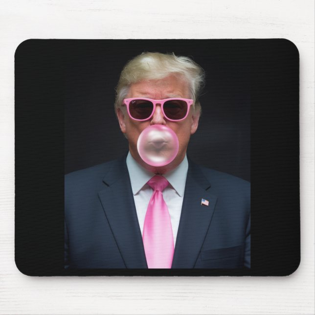 Trump Rosa Bubble Gum President 47 USA Musmatta (Framsidan)