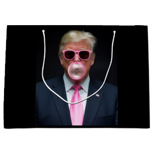 Trump Rosa Bubblegum President 47 USA