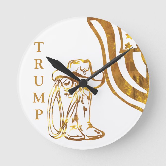 TRUMP RUND KLOCKA (Framsida)