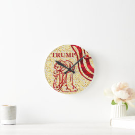 TRUMP RUND KLOCKA