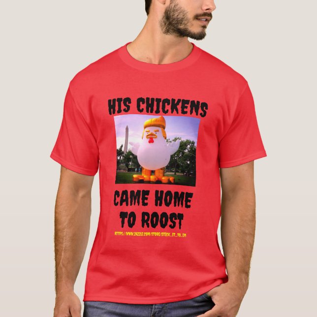TRUMP:S KARMA KOMMER TILLBAKA OCH BITOR T SHIRT (Framsida)