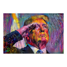 Trump Salute - New Orleans Stil -