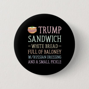 Trump Sandwich Sign Funny Knapp