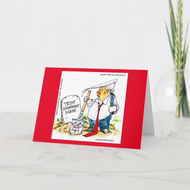 Trump sänker preachment Barr A Rick London Kort (Framsida)