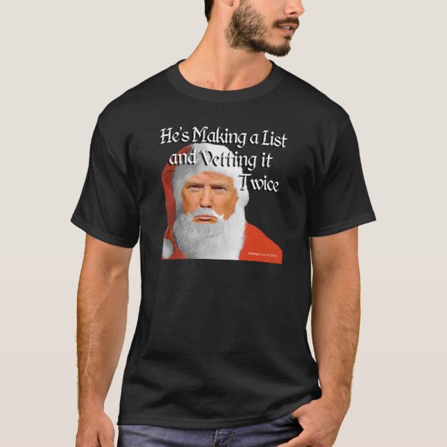 Trump Santa T-Shirt (Framsida)