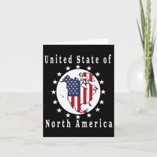 Trump Satire Karta United Stater North America Kort