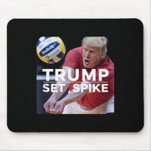 Trump Set Spike Funny Public Volleyball Player Musmatta