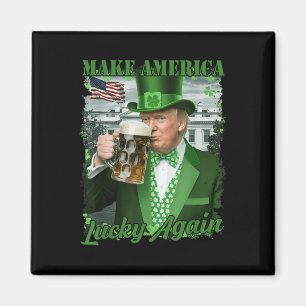 Trump Shamrock Gör Amerika Lucky igen St Magnet