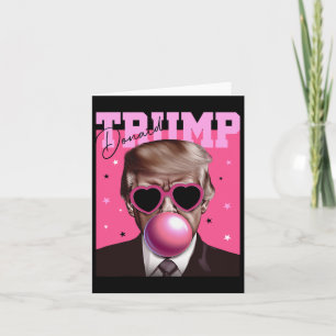 Trump Shirt För barn Manar Women Donald Trump Dubb Kort