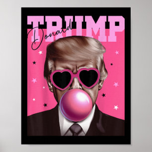 Trump Shirt För barn Manar Women Donald Trump Dubb Poster