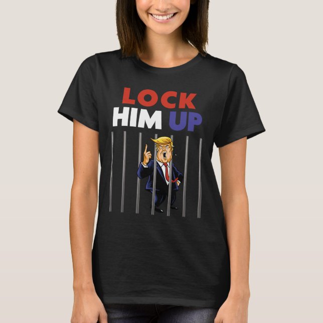 Trump Shirt - Lås upp honom - Kanttrupp T (Framsida)