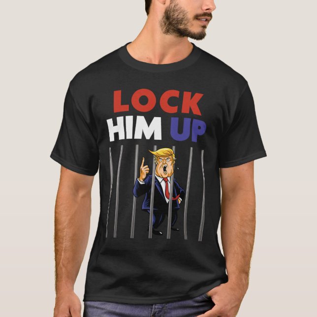 Trump Shirt - Lås upp honom - Kanttrupp T (Framsida)