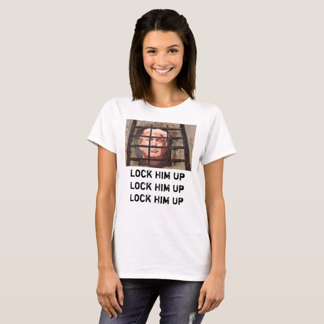 Trump Shirt Lock Him Up T (Hel framsida)