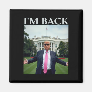 Trump Shirts För manar 2025 Trump Won Trump Presid Magnet