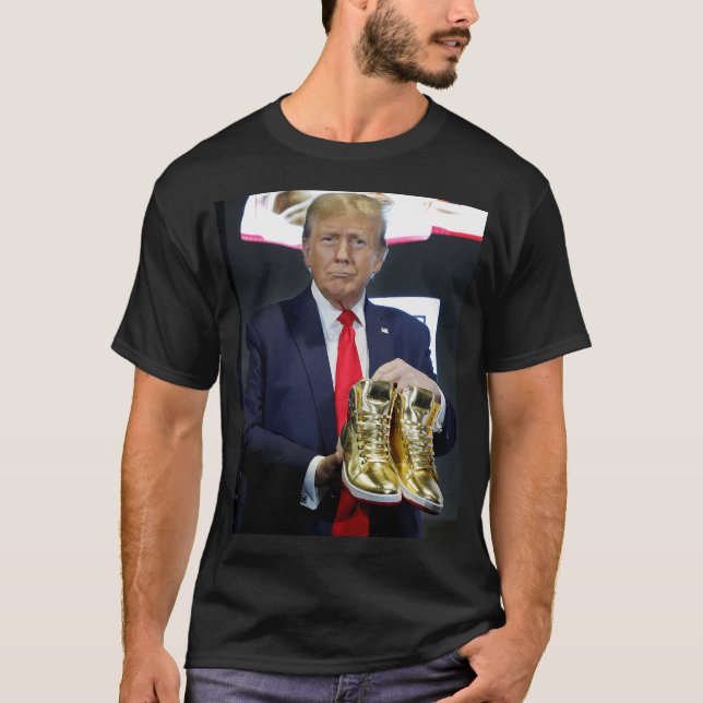 Trump Shoes - Donald Trump - President - Hypebeast T Shirt (Framsida)