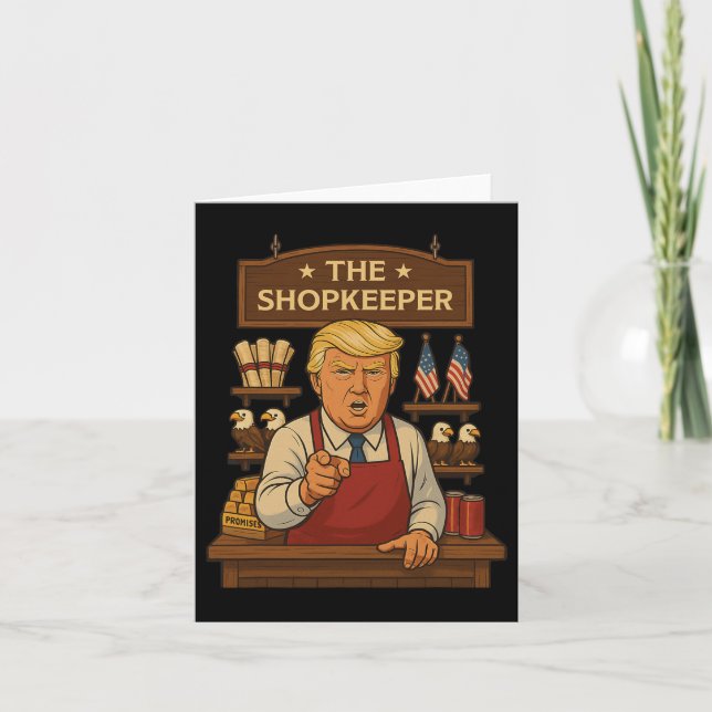 Trump Shopkeeper Kort (Framsida)