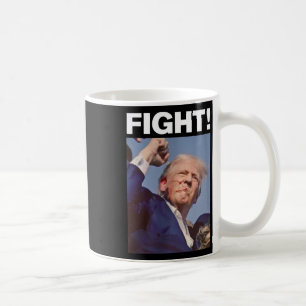 Trump Shot 2024 Kaffemugg
