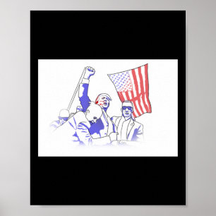 Trump Shot at 2024 Poster