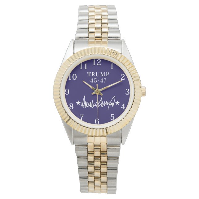 trump signatur 45-47 eWatch Watch Armbandsur (Framsida)