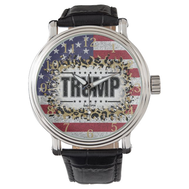 Trump Signatur  Armbandsur (Framsida)