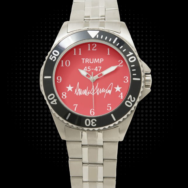 Trump Signature 45-47 Armbandsur (Skapare uppladdad)
